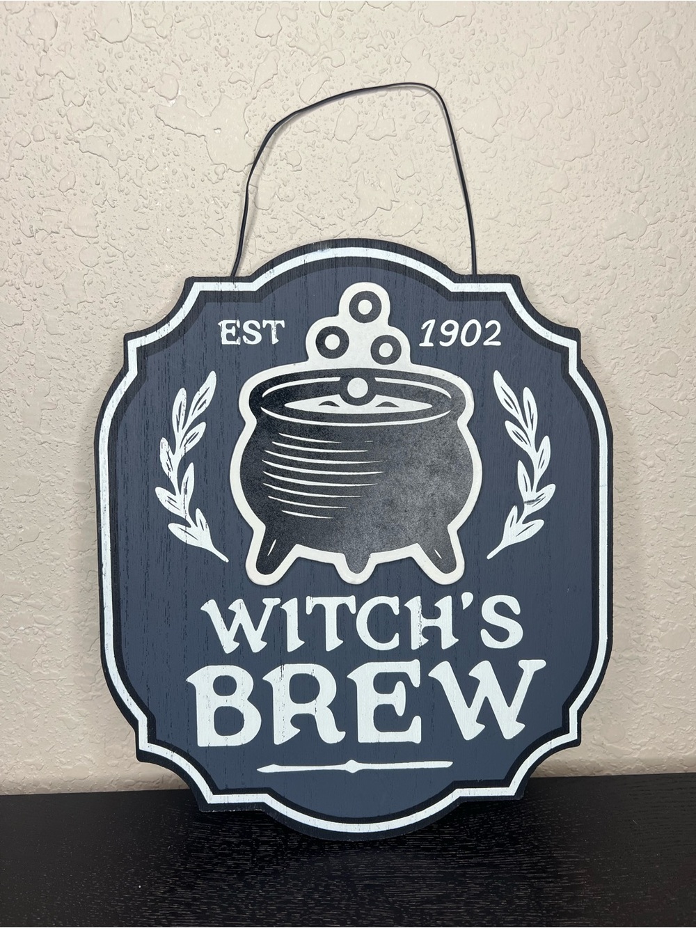 NEW Target Bullseyes Playground Wood Halloween Sign - Witch's Brew